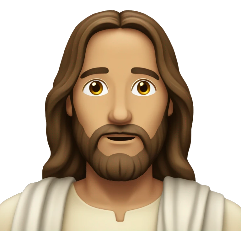 jesus christ pray emoji