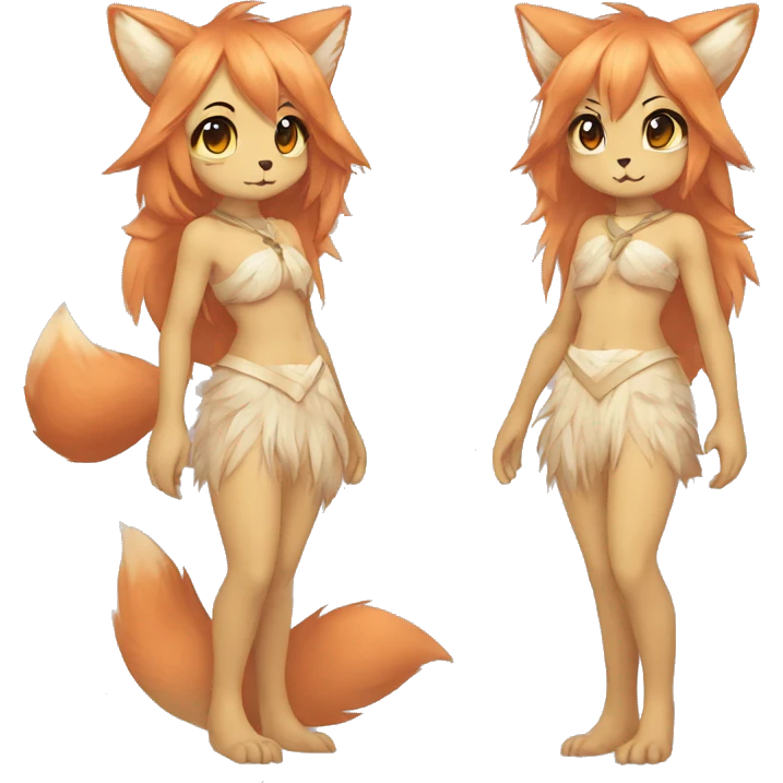 Anthro Chibi-style-Fur-Sona-Fakémon Full Body emoji