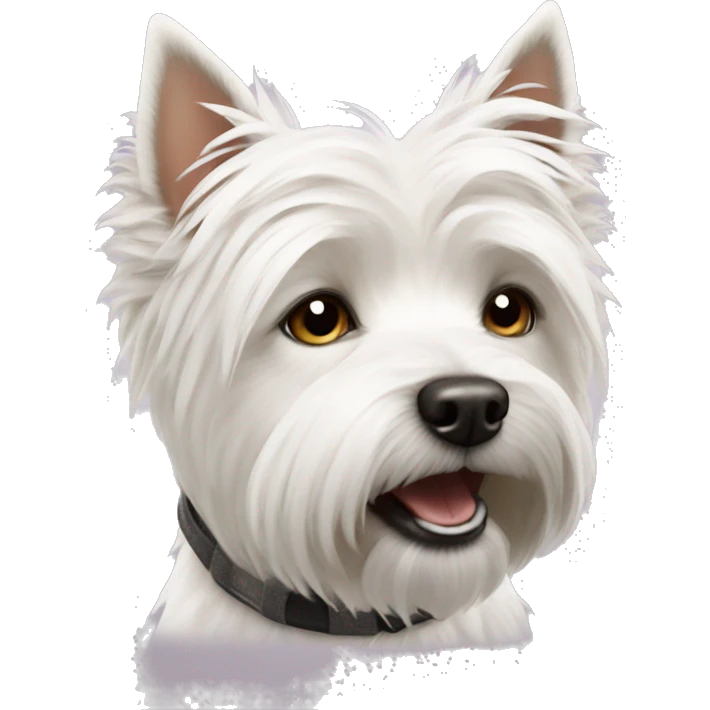 West highland white terrier  emoji