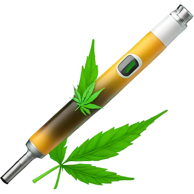 Weed Vape pen emoji