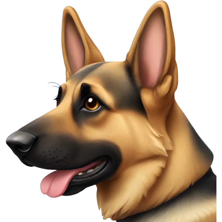 German Shepard  emoji