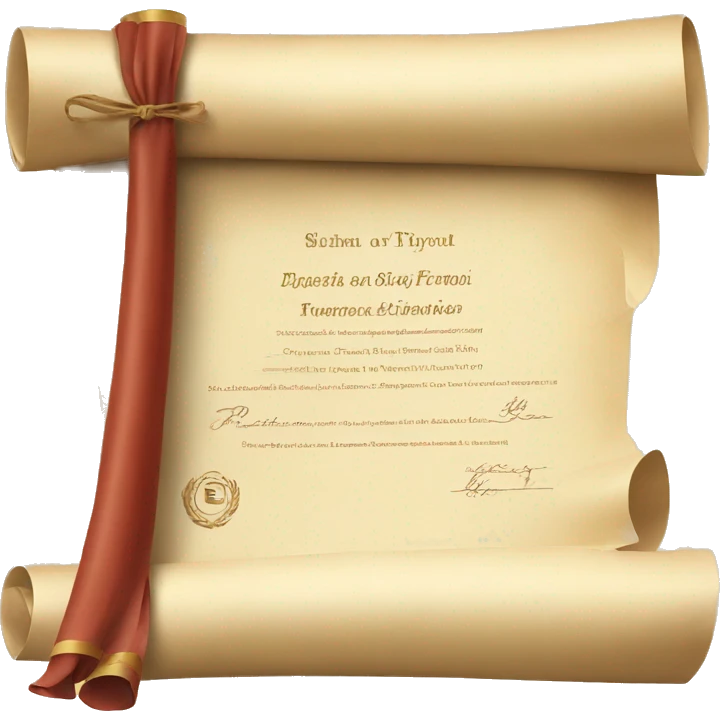 diploma scroll emoji