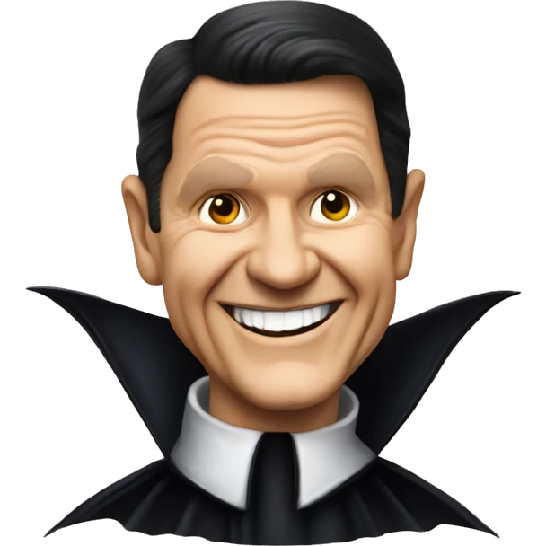 Vampire Kenneth Copeland smiling  emoji