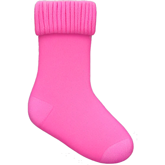 pink socks emoji