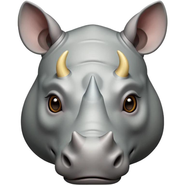 rhino head emoji