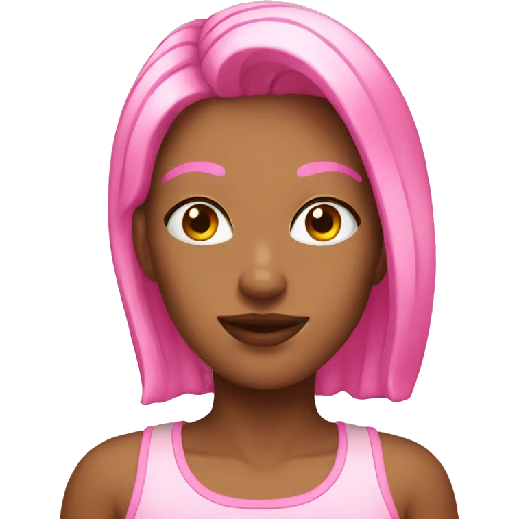 Pink emoji
