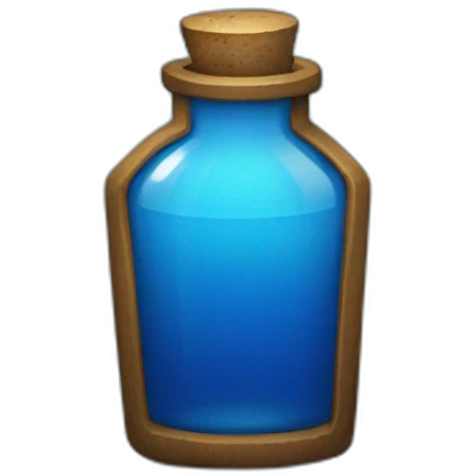 Blue Potion emoji
