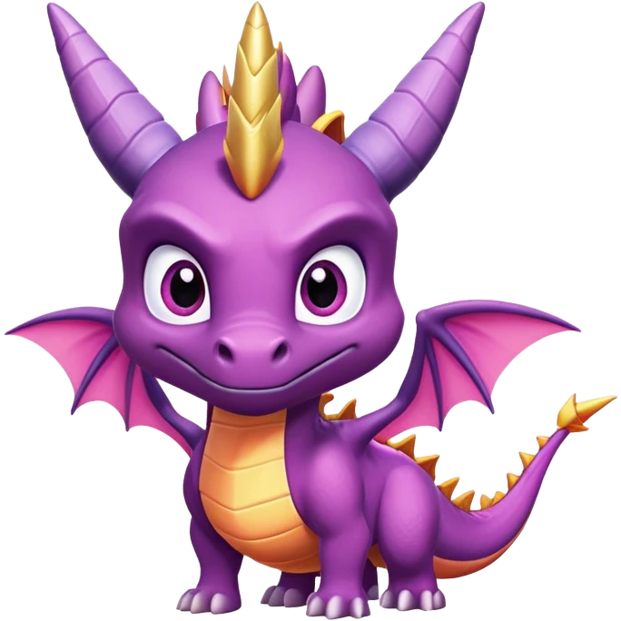 pink spyro emoji