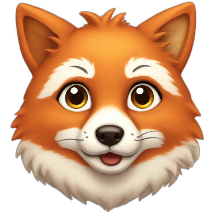 Sweetie fox emoji