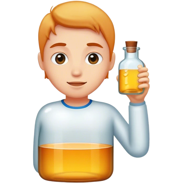 Me in a bottle emoji