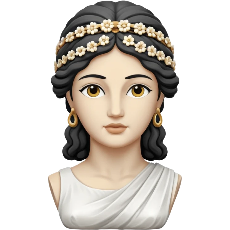 Greek woman statue emoji