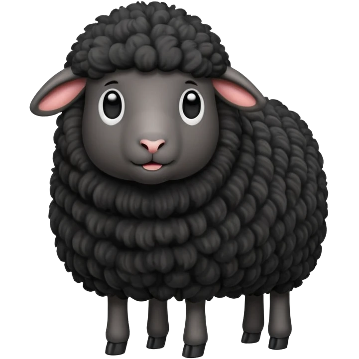 Black sheep emoji emoji