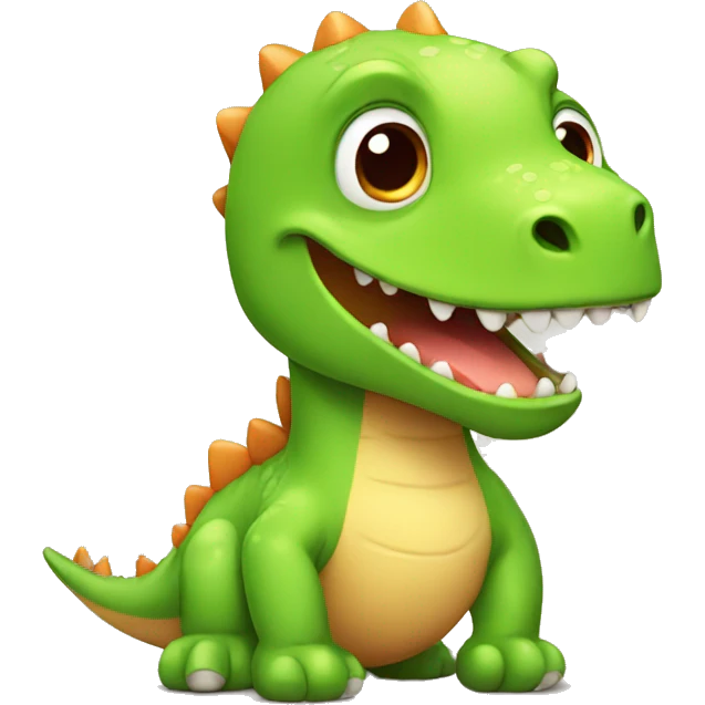 Cute dinosaur emoji