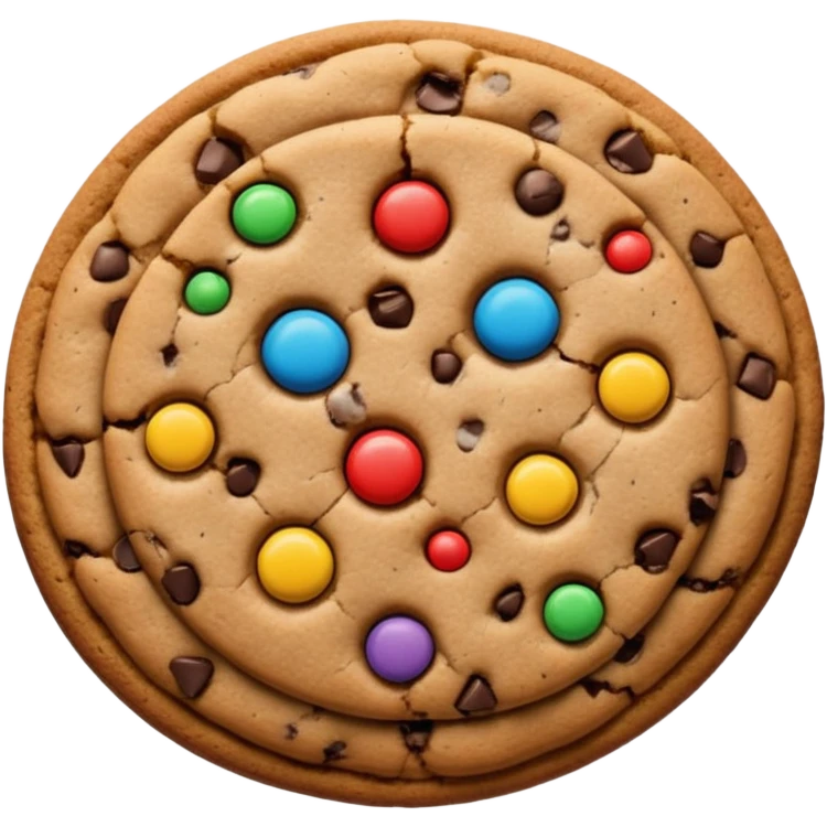 choco chip emoji without face emoji