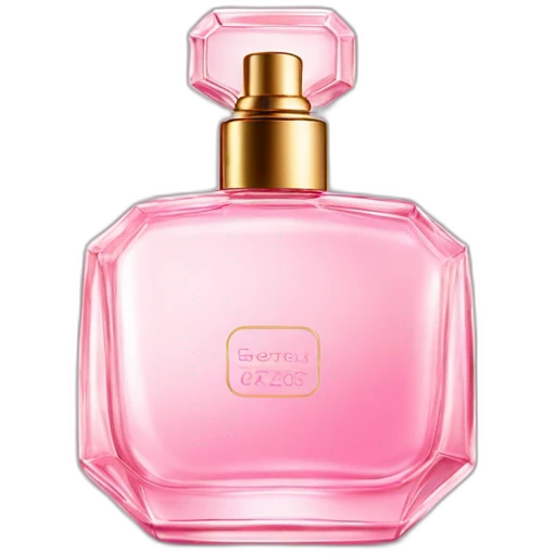 Luxury Fragrance bottle pink tint emoji