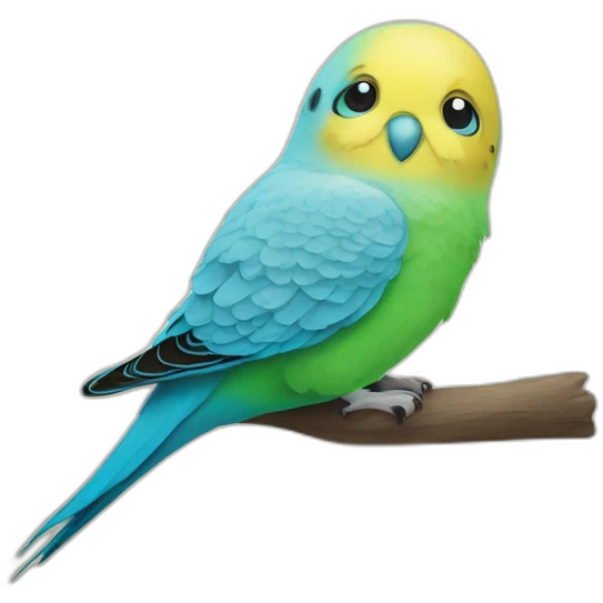 budgerigar on a pillow emoji