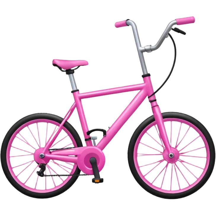 pink bike pump emoji