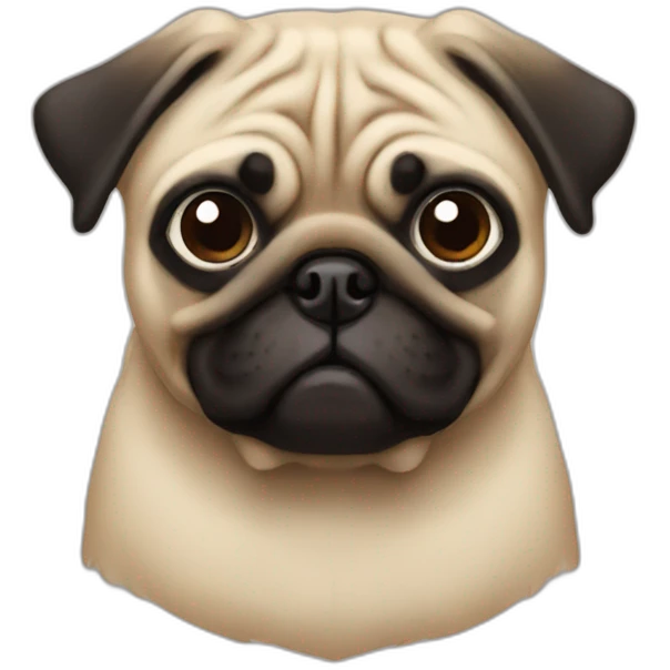 Pug emoji