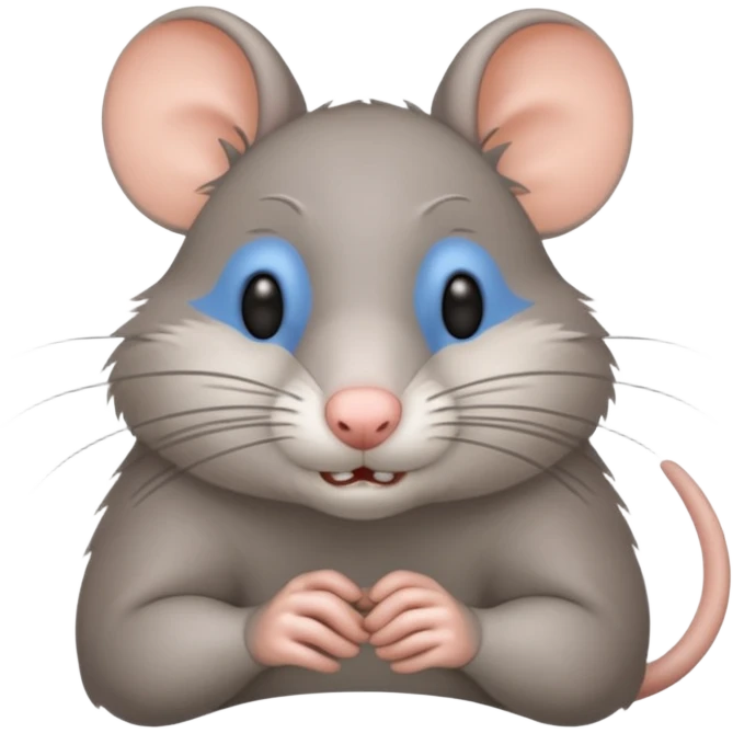 gray rat emoji