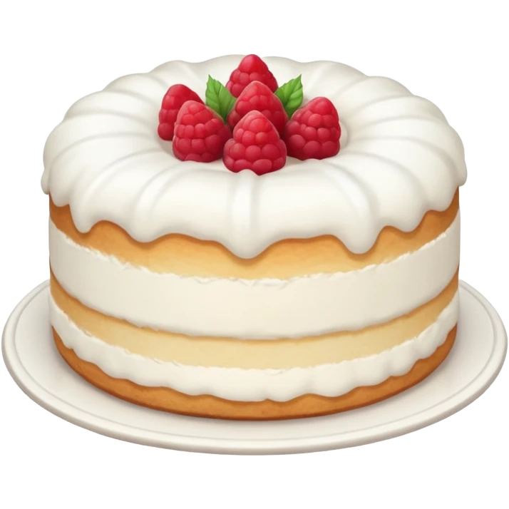 angel food cake emoji