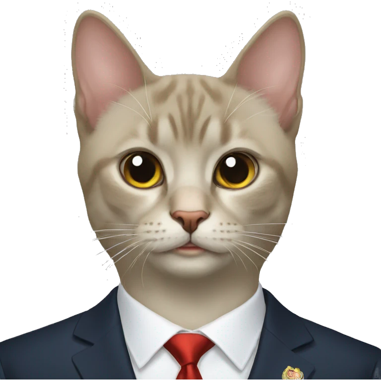 cat + Putin face emoji