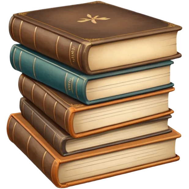 bunch of old book emoji