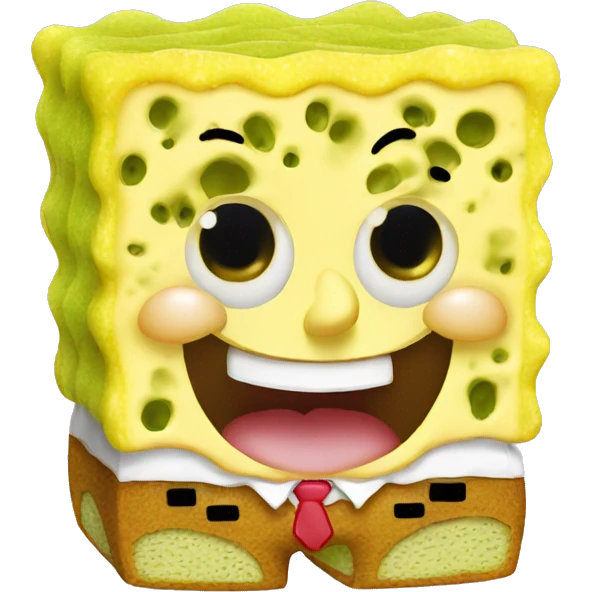 cute baby sponge bob emoji