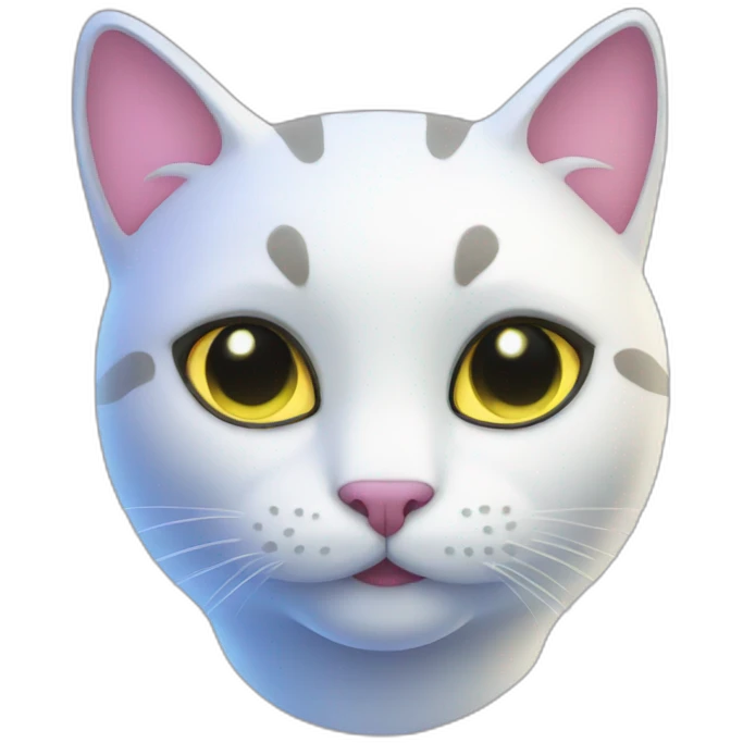 Glow cat emoji