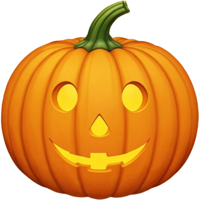 orange pumpkin emoji