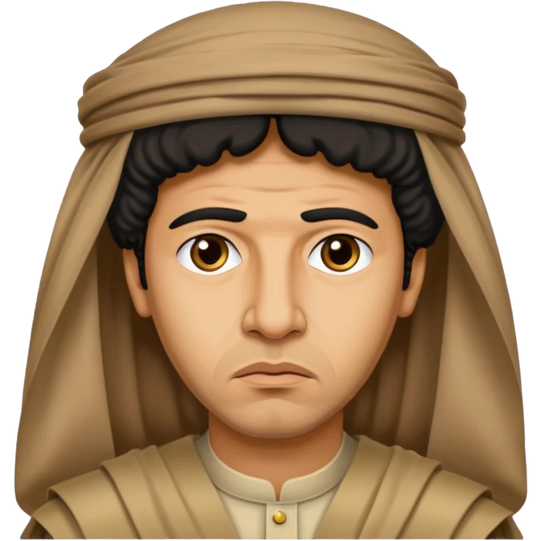 Al Khadaffi as emoji. Make him look rough and angry. emoji