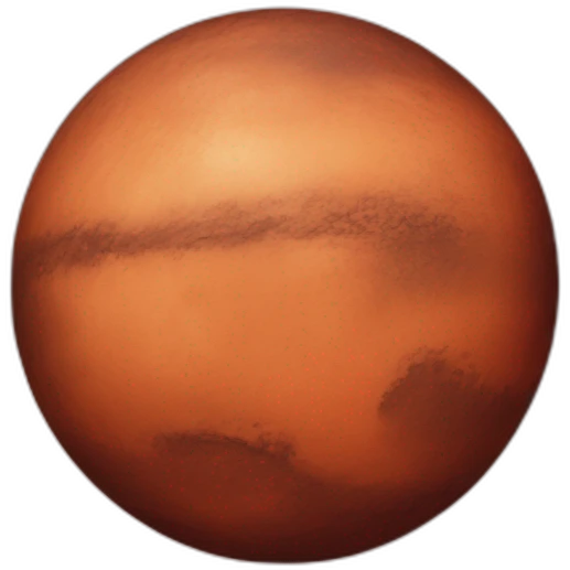 planet mars emoji
