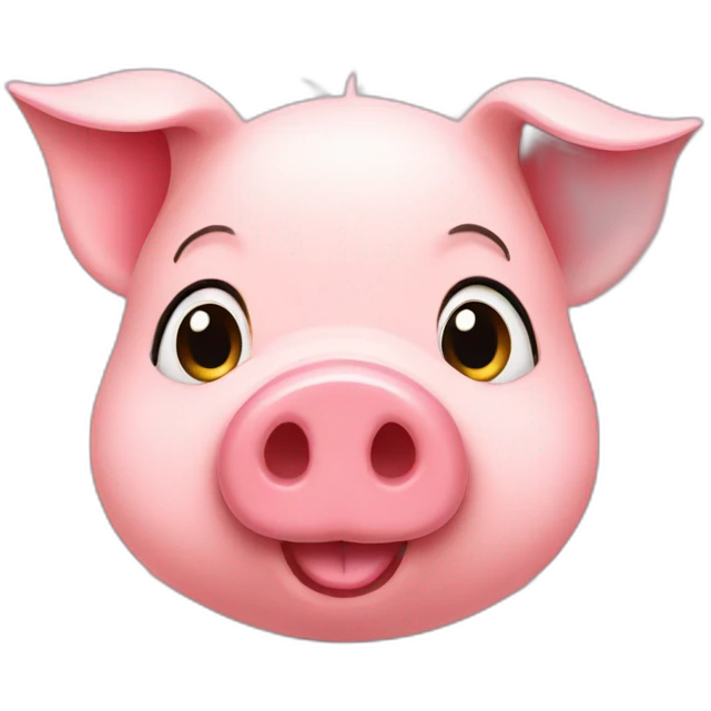 PIG IN LOVE emoji