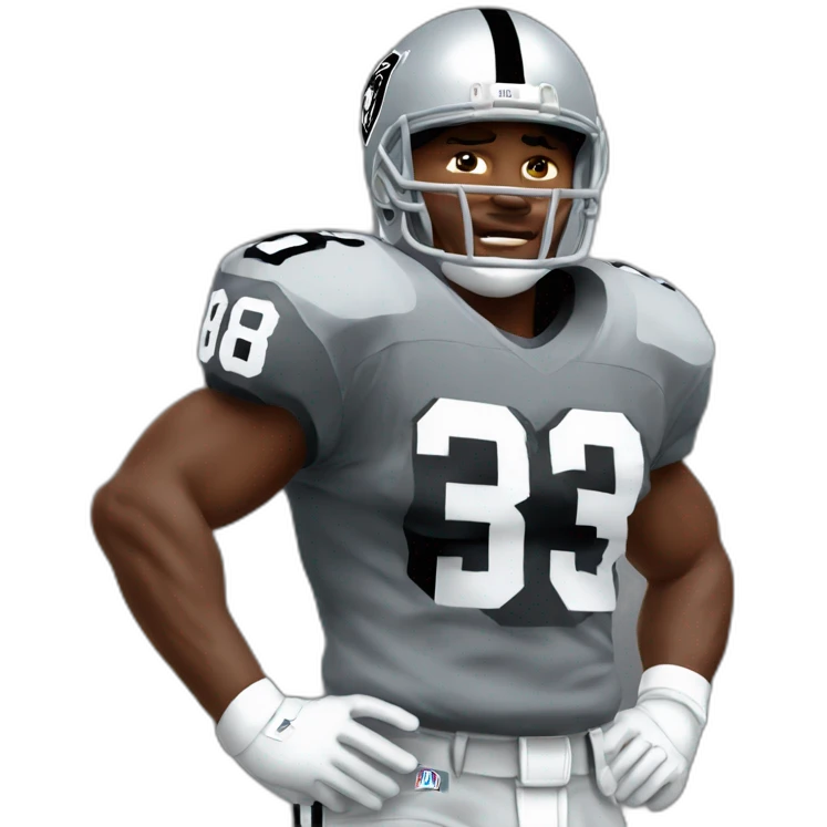 Bo Jackson on the raiders emoji