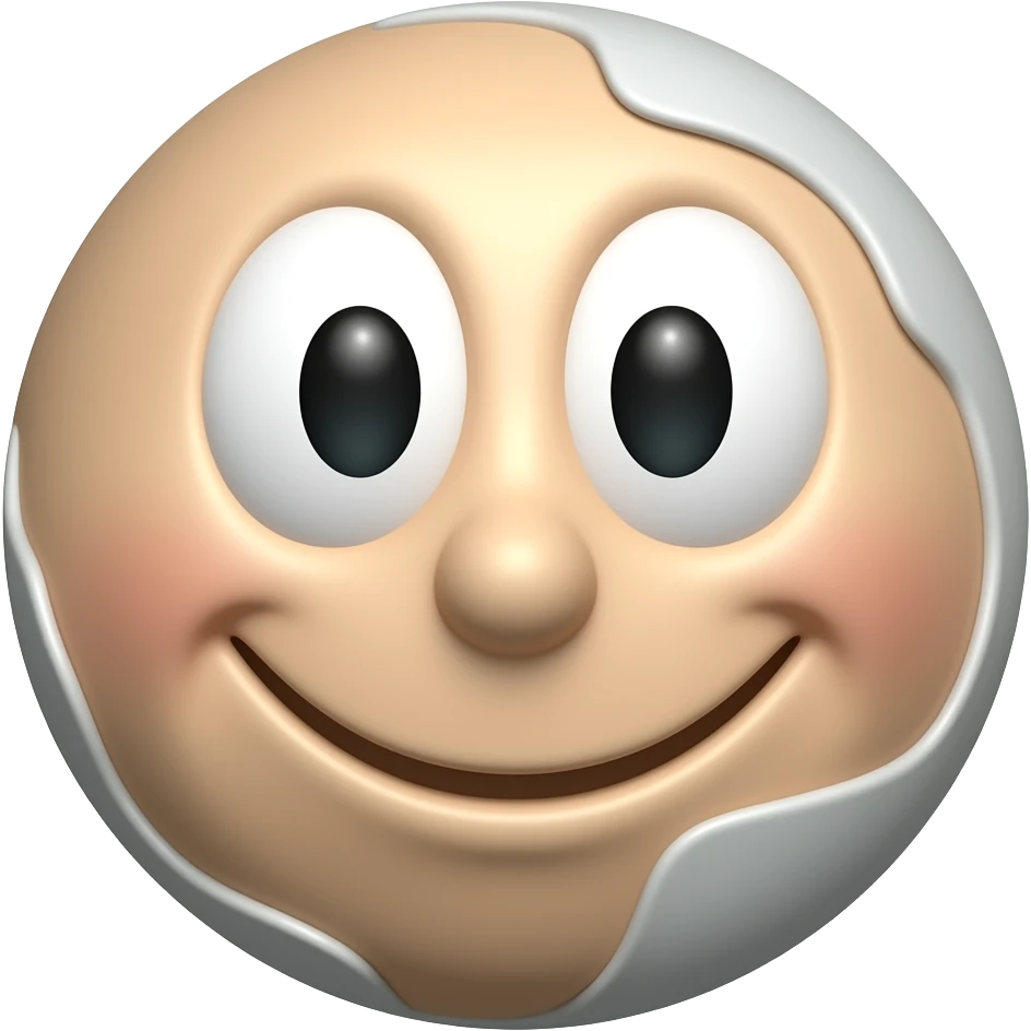 Bola de pós-operatório com rosto sorridente emoji