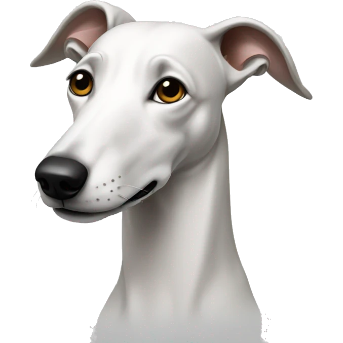 White greyhound emoji