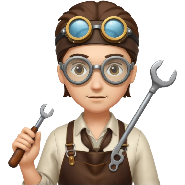 Steampunk Inventor emoji