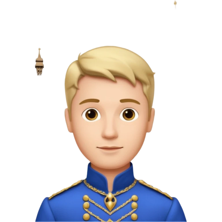 Parisian man in a prince dress on the Eiffel Tower emoji