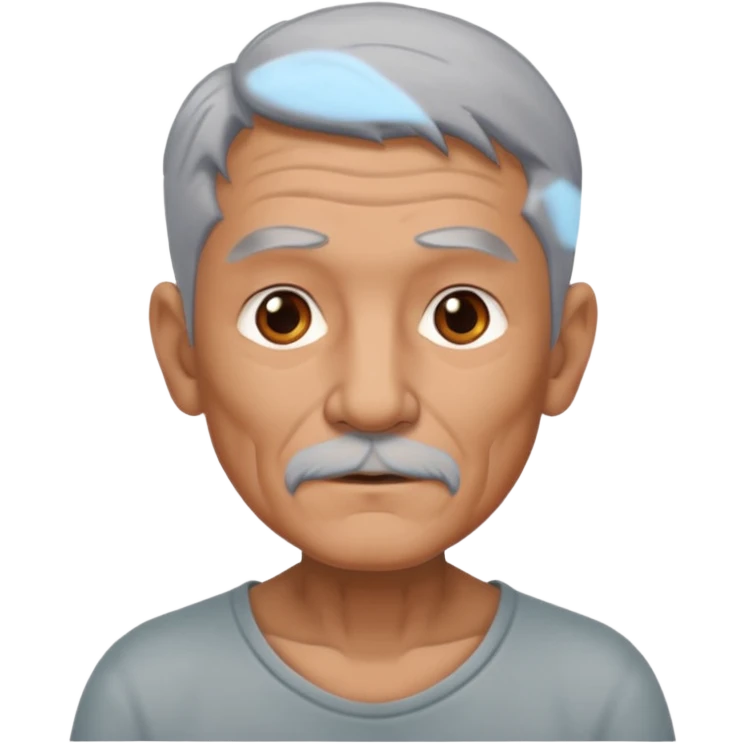 cool old man with tattooes emoji