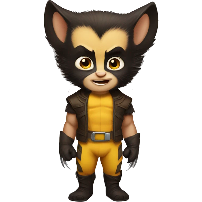 Baby wolverine  emoji