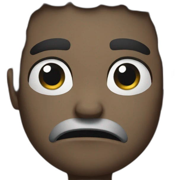 irritated emoji