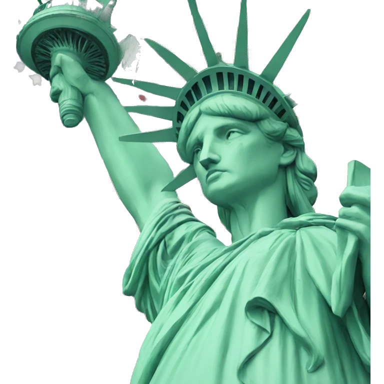 the statue of liberty anti riot emoji