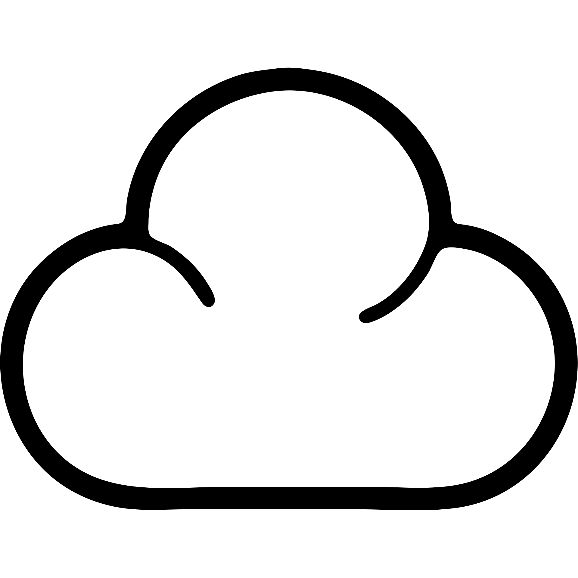облако 4 выступами emoji