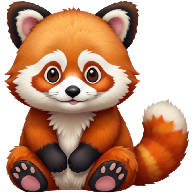 Red panda emoji