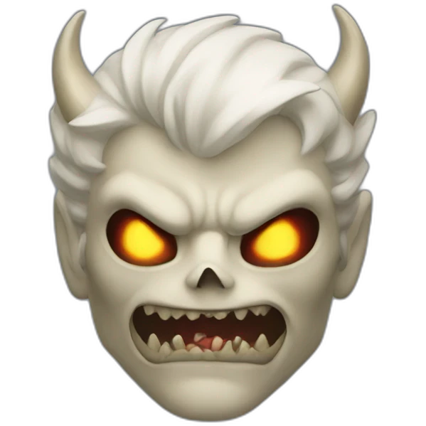 Demon back emoji