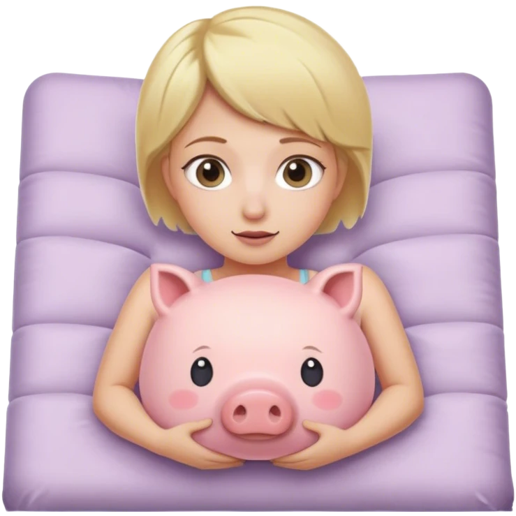 Piggy mattress actress  emoji