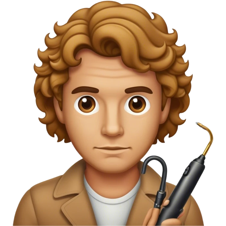 Step on me curling man emoji