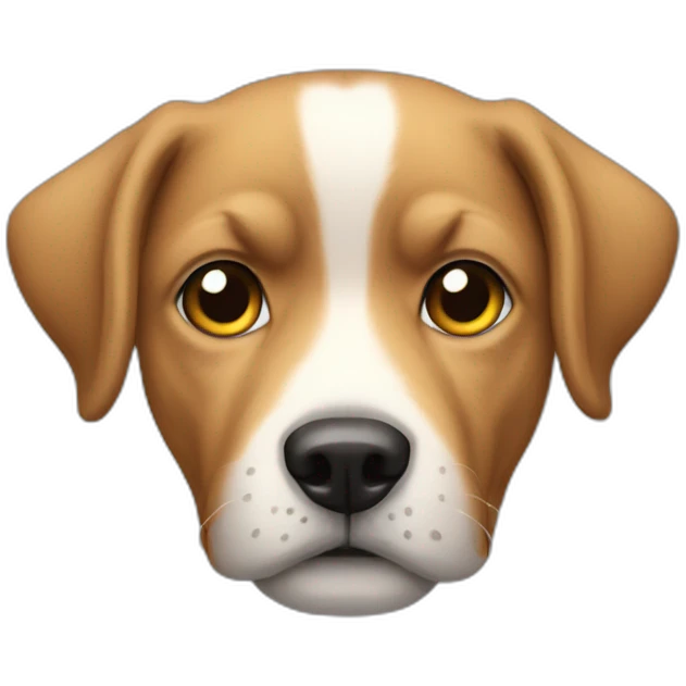 Chien humain emoji