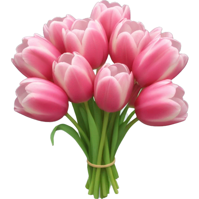blur tulip bouquet  emoji