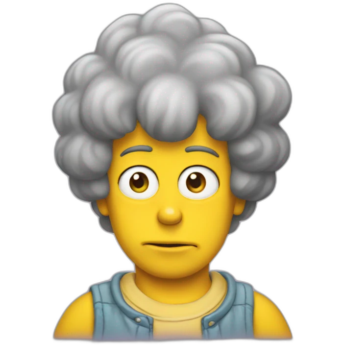 simpsons child emoji