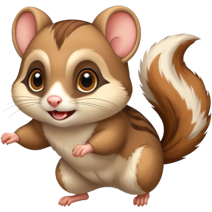 Flying squirrel emoji